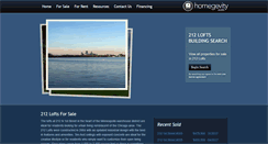 Desktop Screenshot of 212-lofts.com
